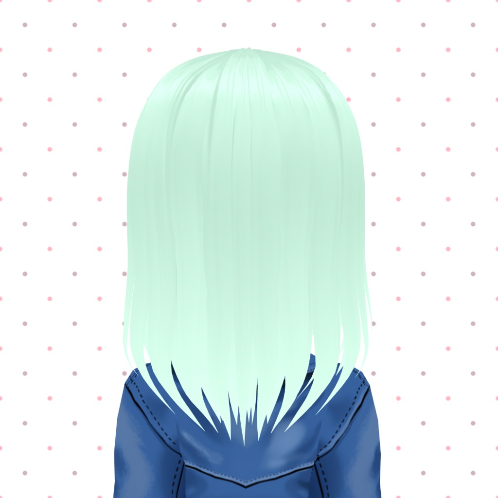 【VRoidヘアプリセット】 Hair preset