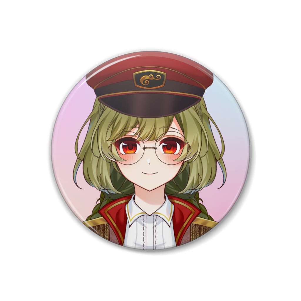 【立ち絵公開記念】詩芽れをん 缶バッチ