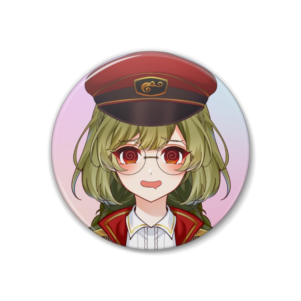 【立ち絵公開記念】詩芽れをん 缶バッチ