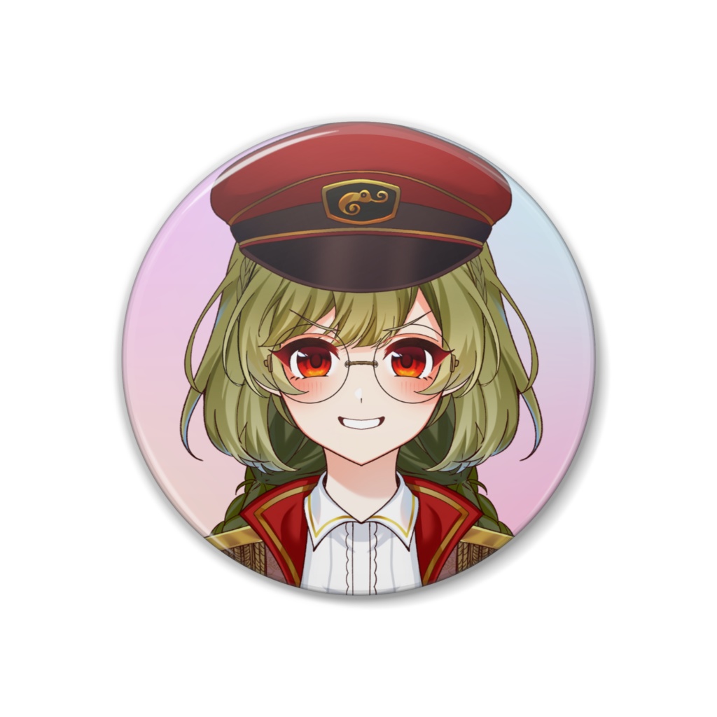 【立ち絵公開記念】詩芽れをん 缶バッチ