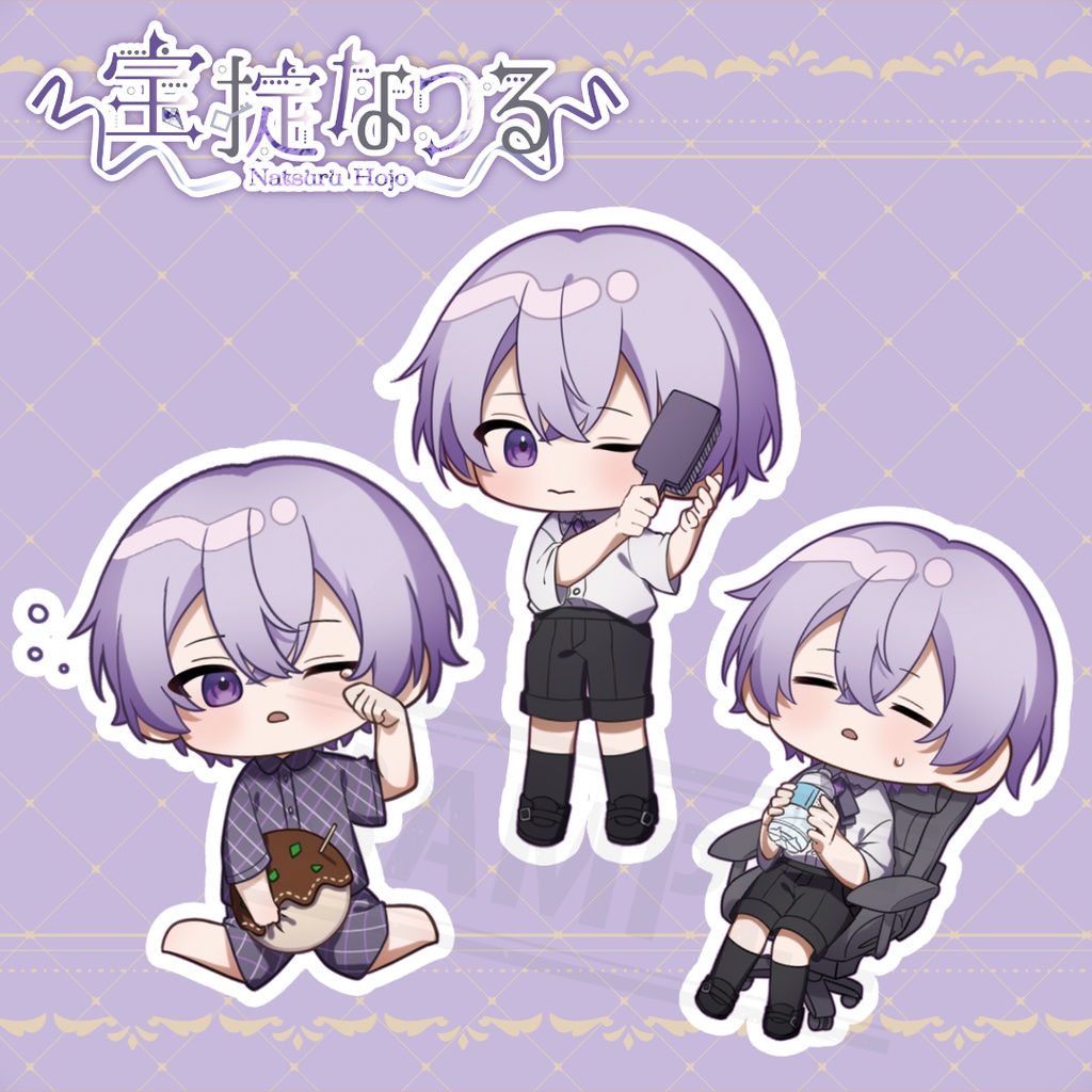 ✧ステッカー3種セット✧