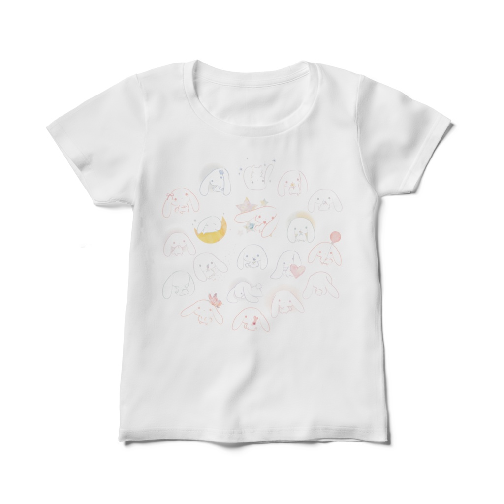 メンヘラうさぎのTシャツ