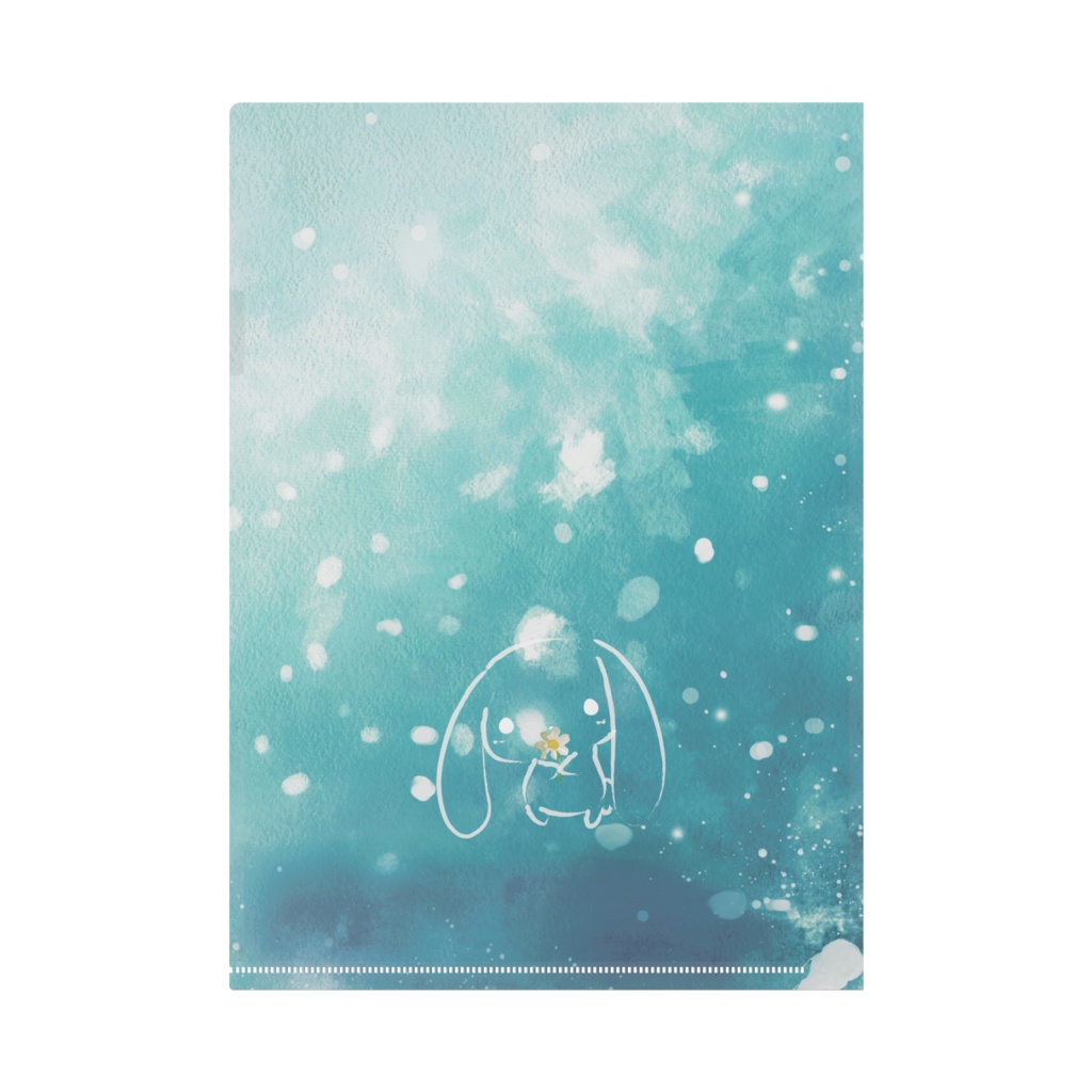 グラデーションクリアファイル