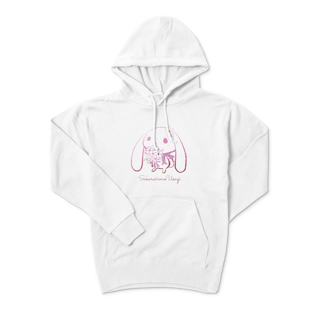 さくらいろのうさぎ パーカー