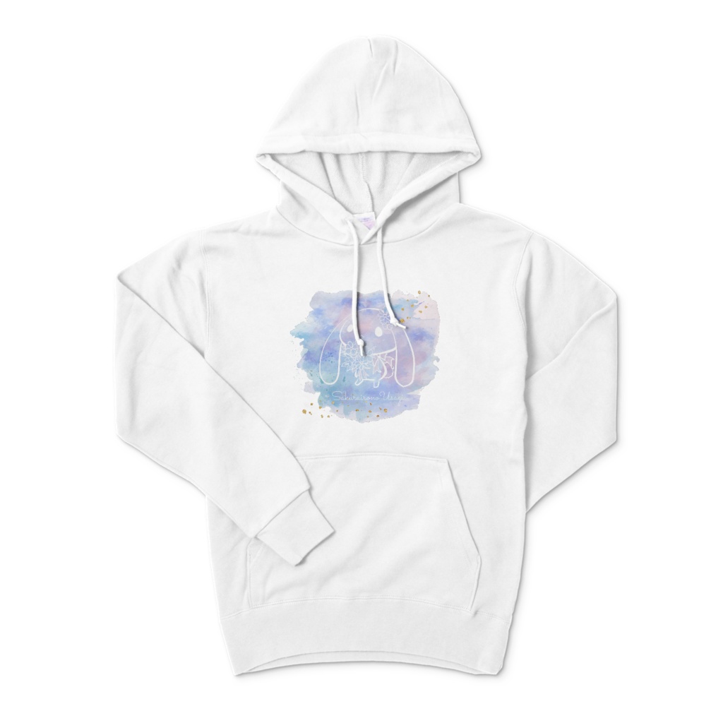 さくらいろのうさぎ　白のパーカー