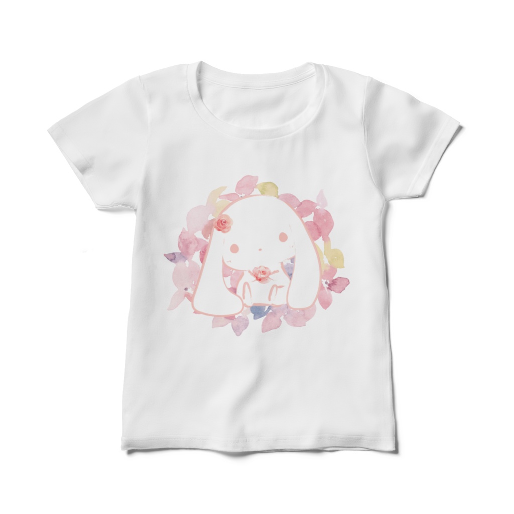 レディースTシャツ メンヘラうさぎ