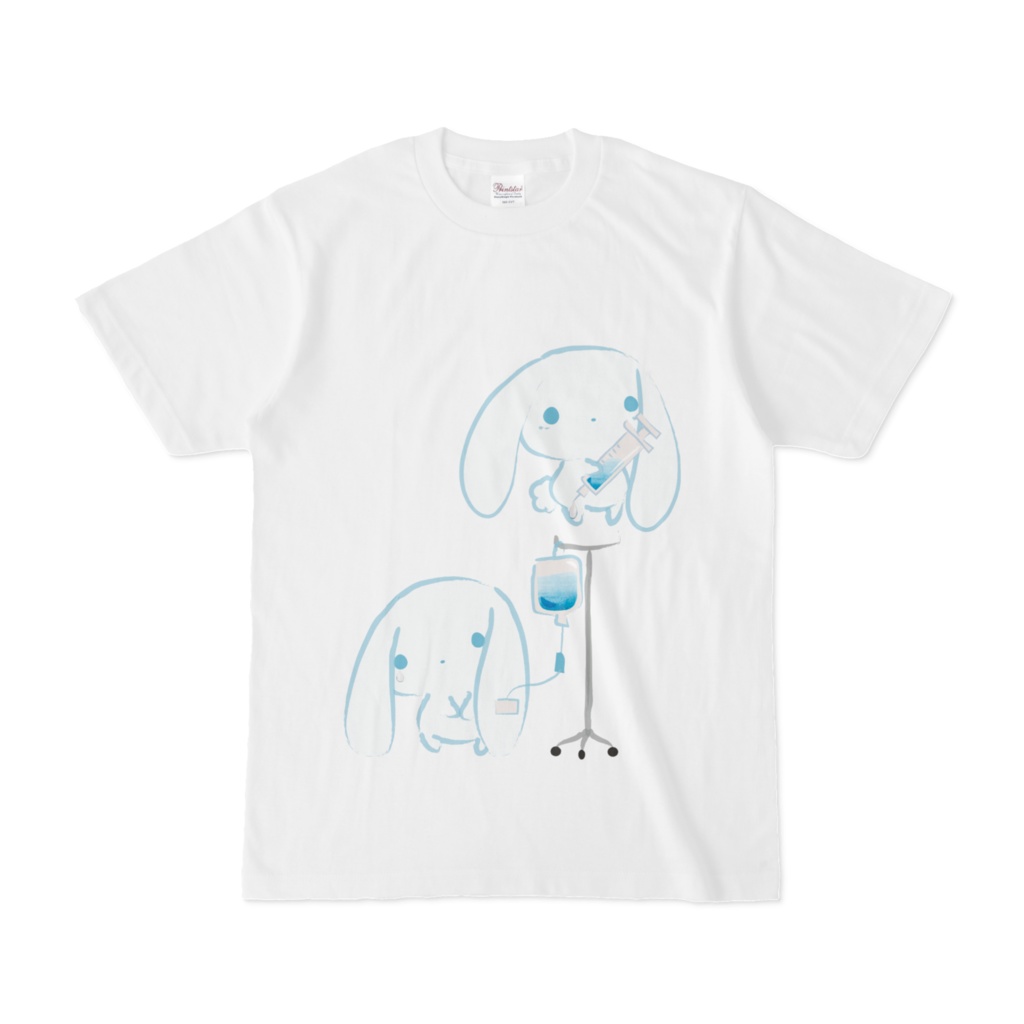 メンヘラうさぎの病んでるTシャツ