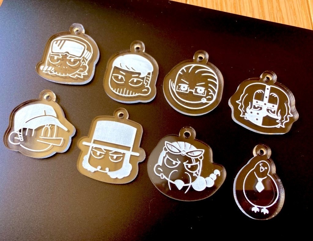 アクリルチャーム