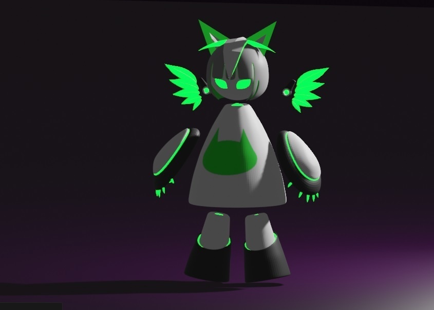 にゃんろぼ（仮）