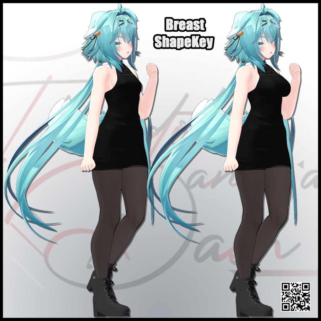 Rindo_Parka_Dress ・ 竜胆用パーカードレス