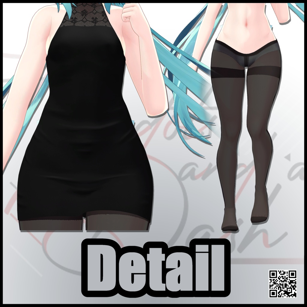 Rindo_Parka_Dress ・ 竜胆用パーカードレス