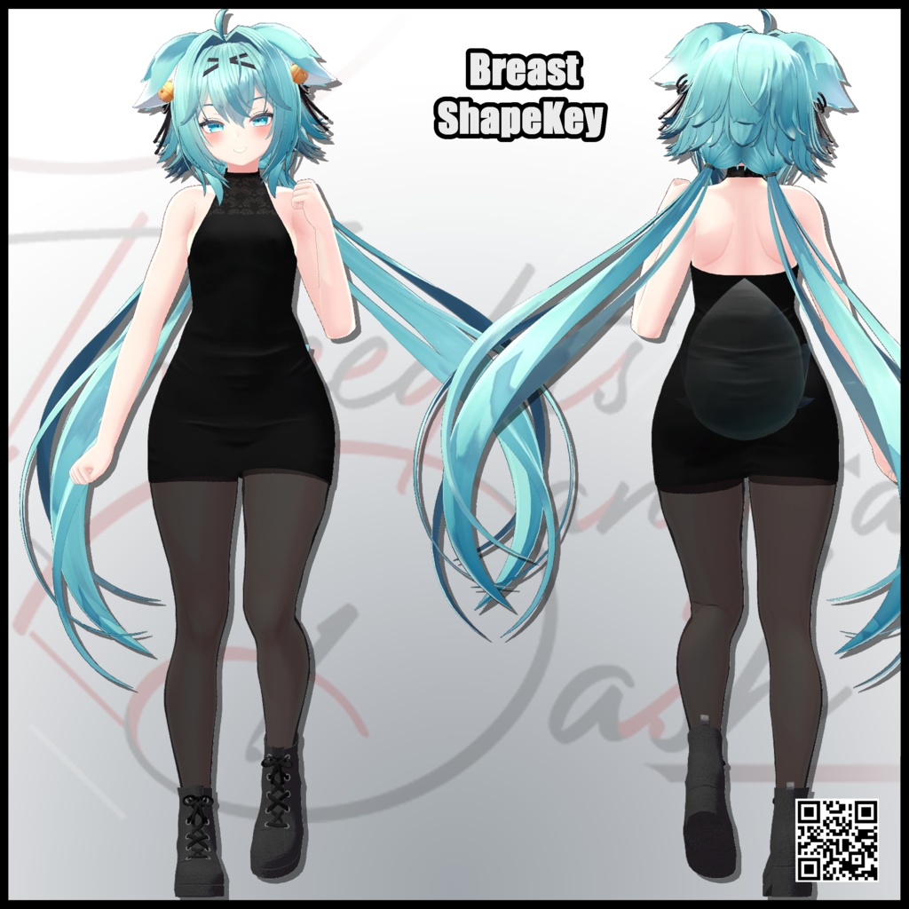 Rindo_Parka_Dress ・ 竜胆用パーカードレス