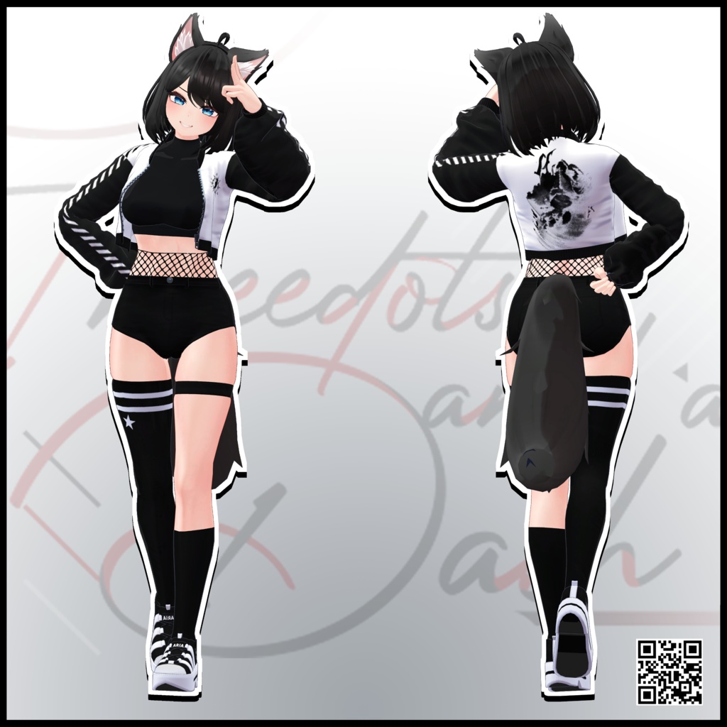 オリジナル3Dモデル「Aria」ver_1.06