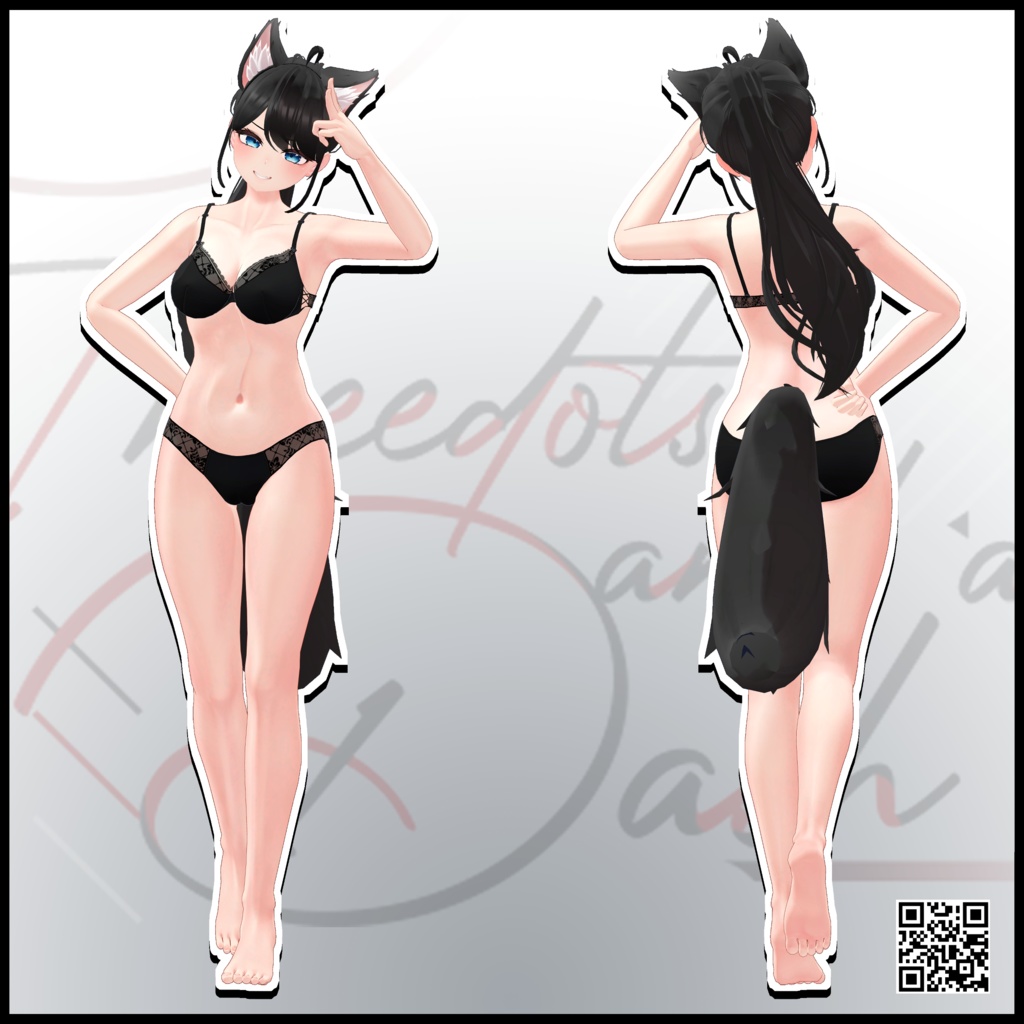 オリジナル3Dモデル「Aria」ver_1.06