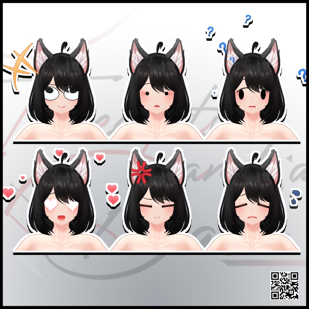 オリジナル3Dモデル「Aria」ver_1.06