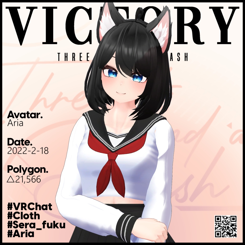 Maya&Aria_Sera_fuku・舞夜&Aria_セーラー服