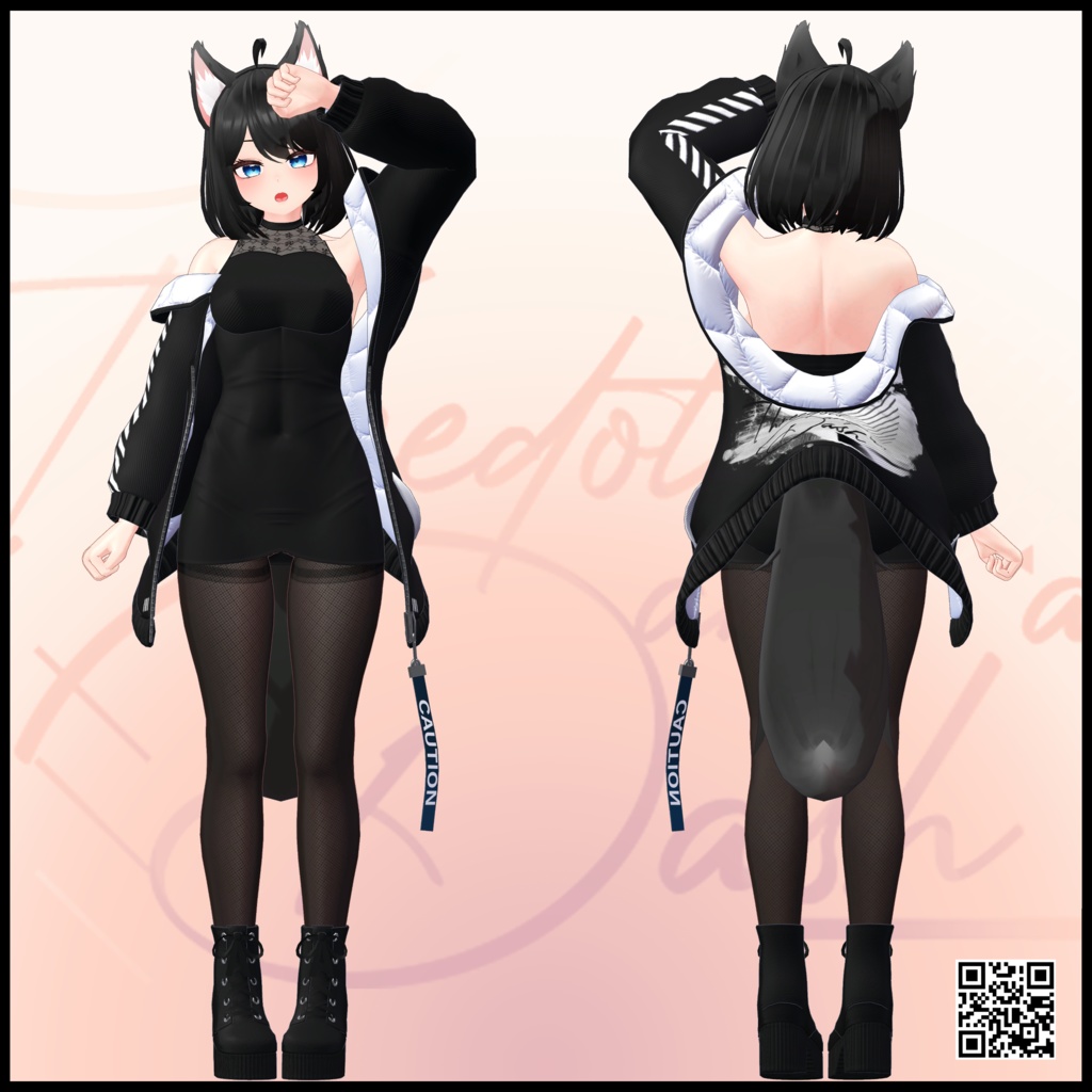Aria_Parka_Dress・アリア用パーカードレス