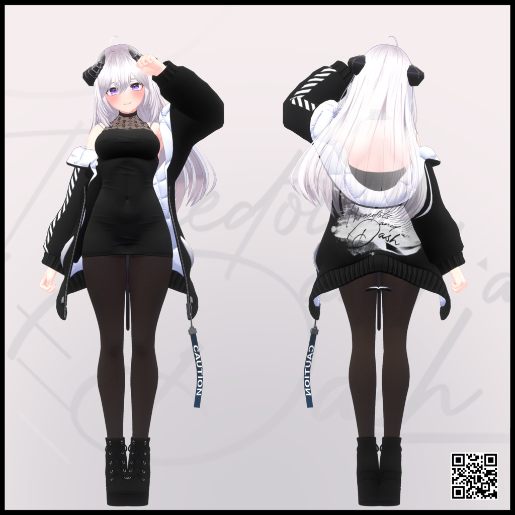 TubeRose_Parka_Dress・ チューベローズ用パーカードレス