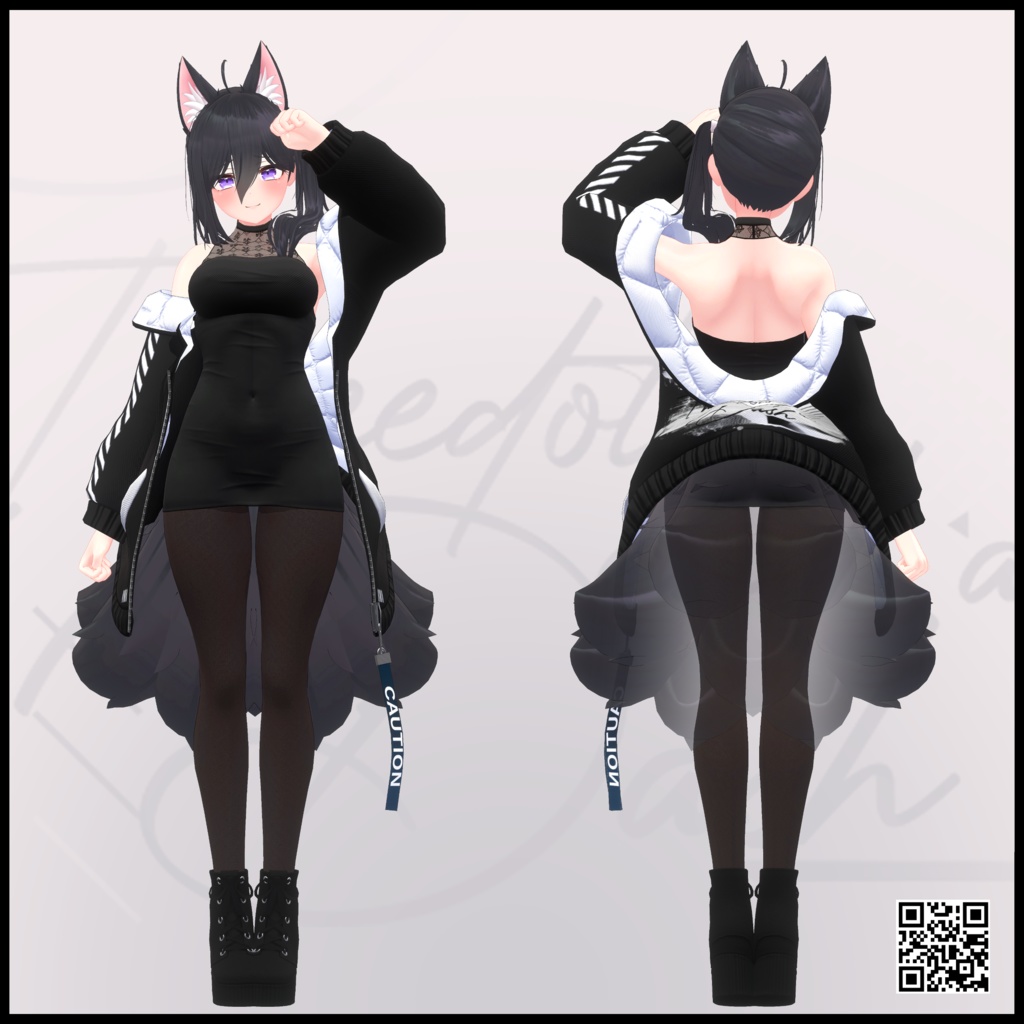 TubeRose_Parka_Dress・ チューベローズ用パーカードレス