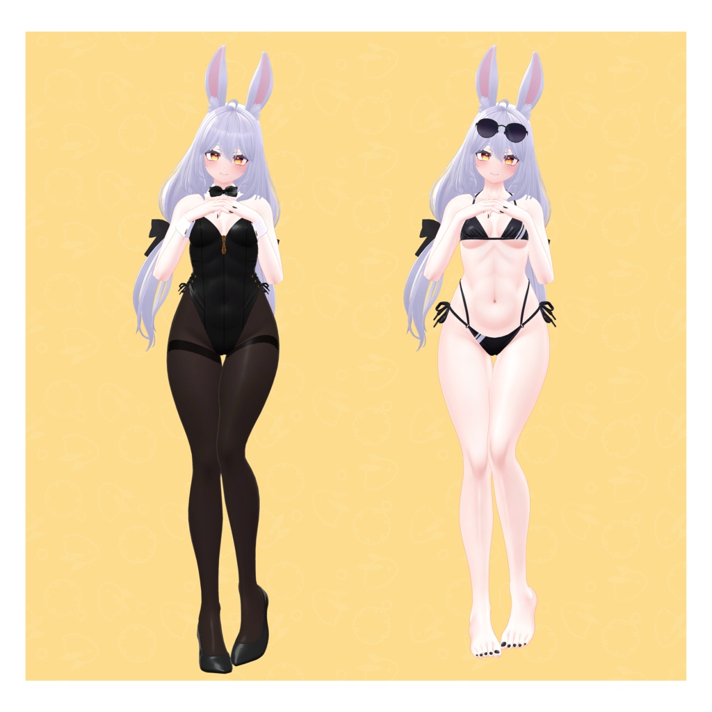 オリジナル3Dモデル 「卯月」 Ver.1.02