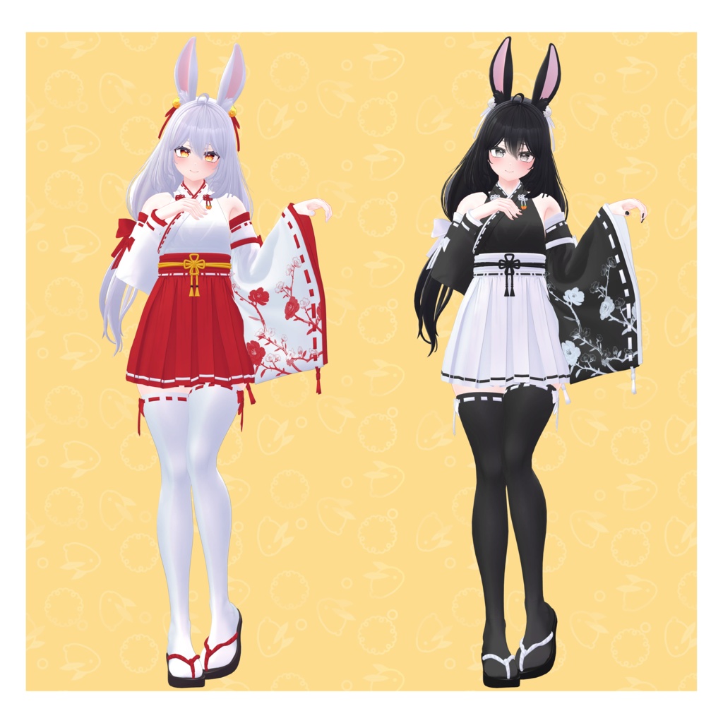 オリジナル3Dモデル 「卯月」 Ver.1.02