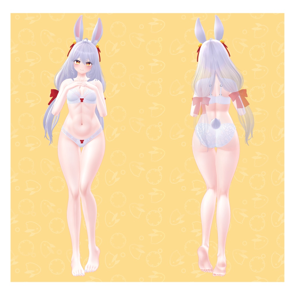 オリジナル3Dモデル 「卯月」 Ver.1.02