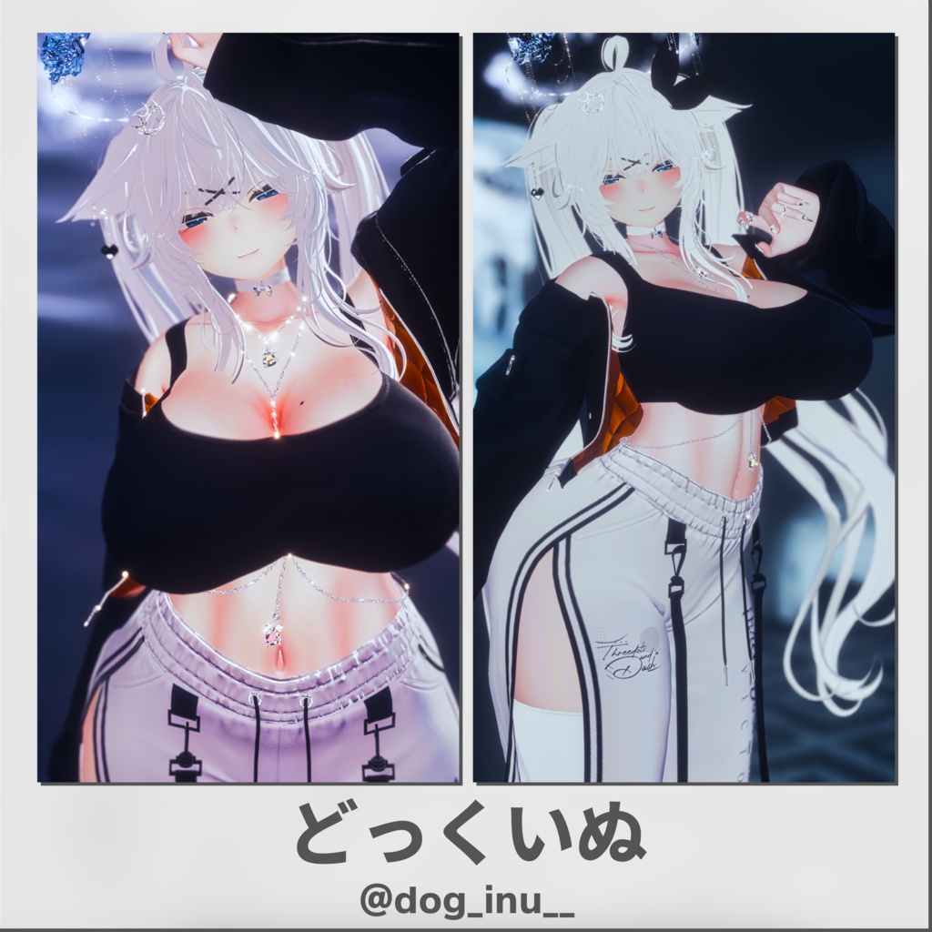 『10アバター対応』【3D衣装モデル】Street_Style