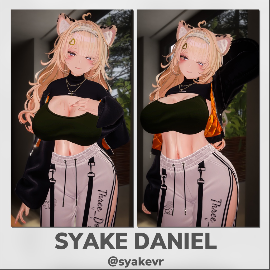 『10アバター対応』【3D衣装モデル】Street_Style