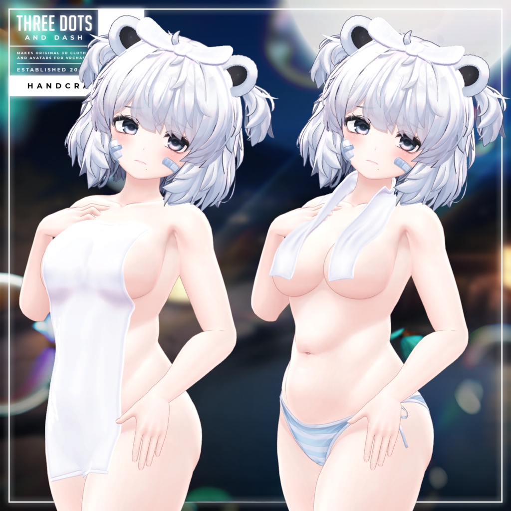 『5アバター対応』【3D衣装モデル】Sunset_Onsen