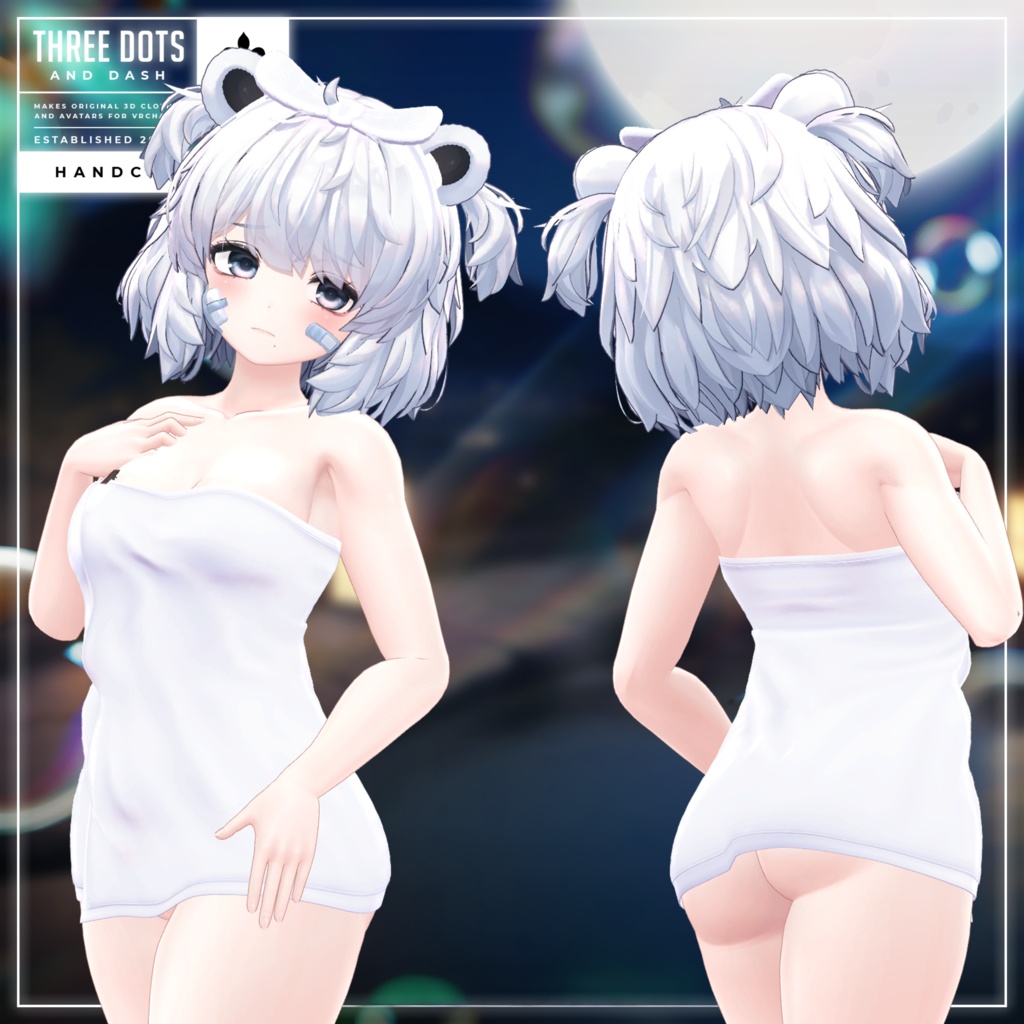 『5アバター対応』【3D衣装モデル】Sunset_Onsen