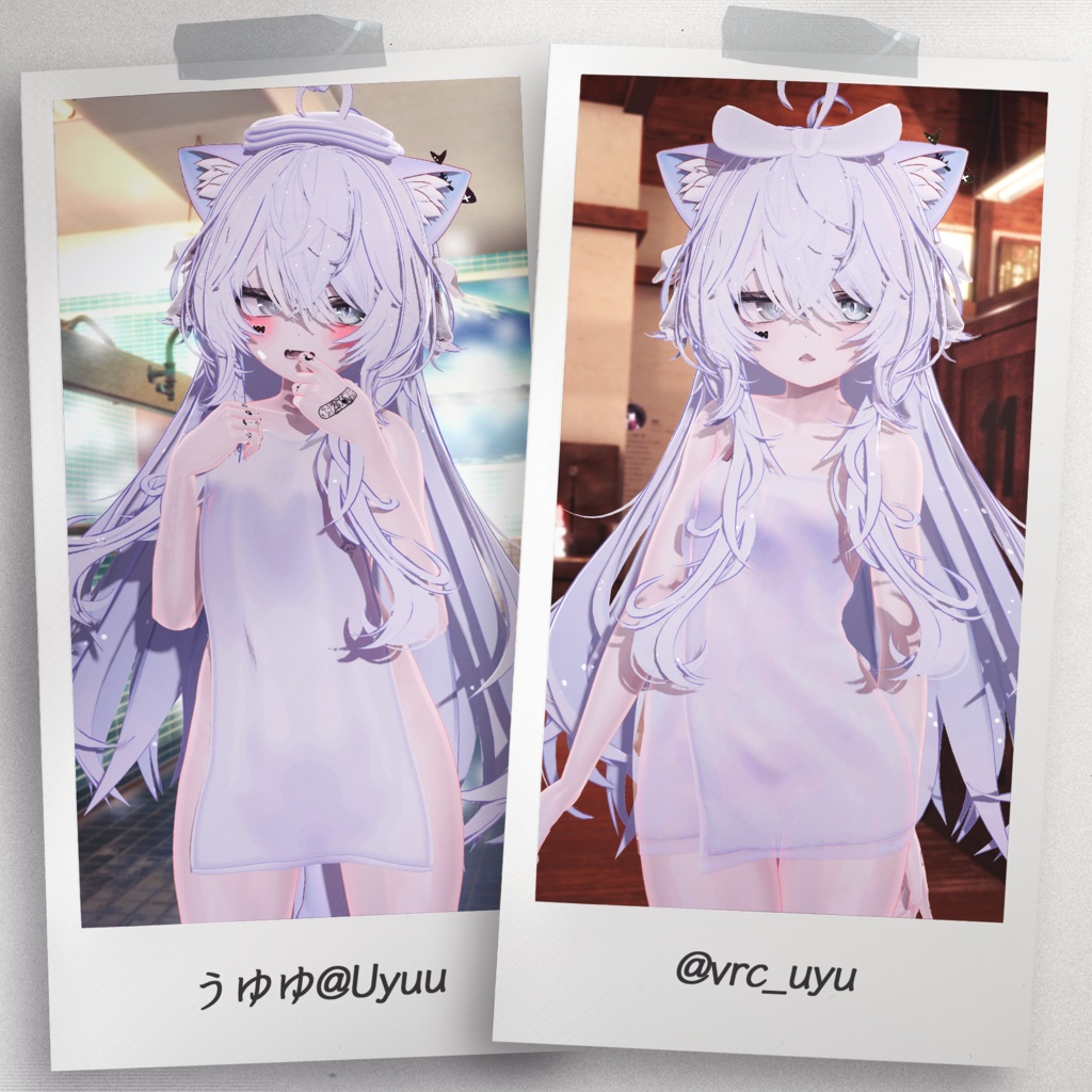 『4アバター対応』【3D衣装モデル】Sunset_Onsen