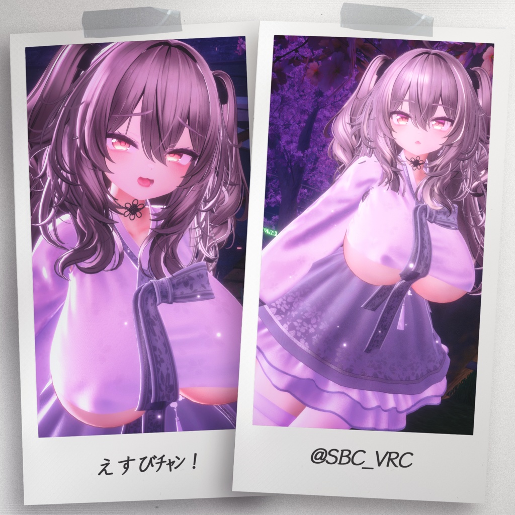 『5アバター対応』 【3D衣装モデル】 Oriental_Moonlight