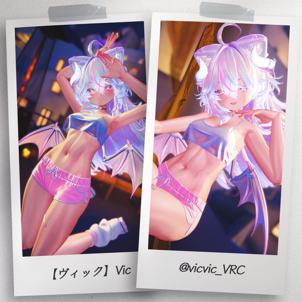 『8アバター対応』 【3D衣装モデル】 Quiet_Sunday