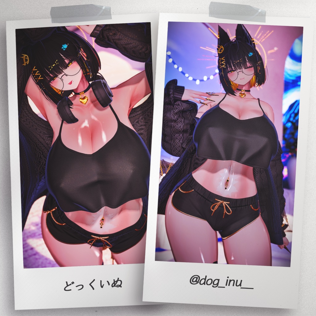 『8アバター対応』 【3D衣装モデル】 Quiet_Sunday