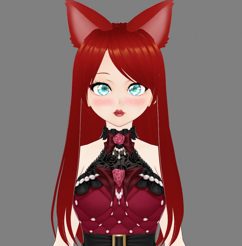 Neko Girl Vroid Model