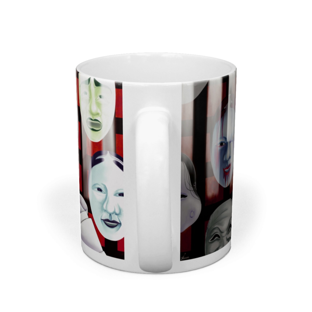 面売りのマグカップ