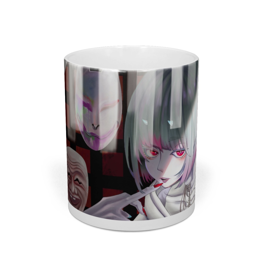 面売りのマグカップ