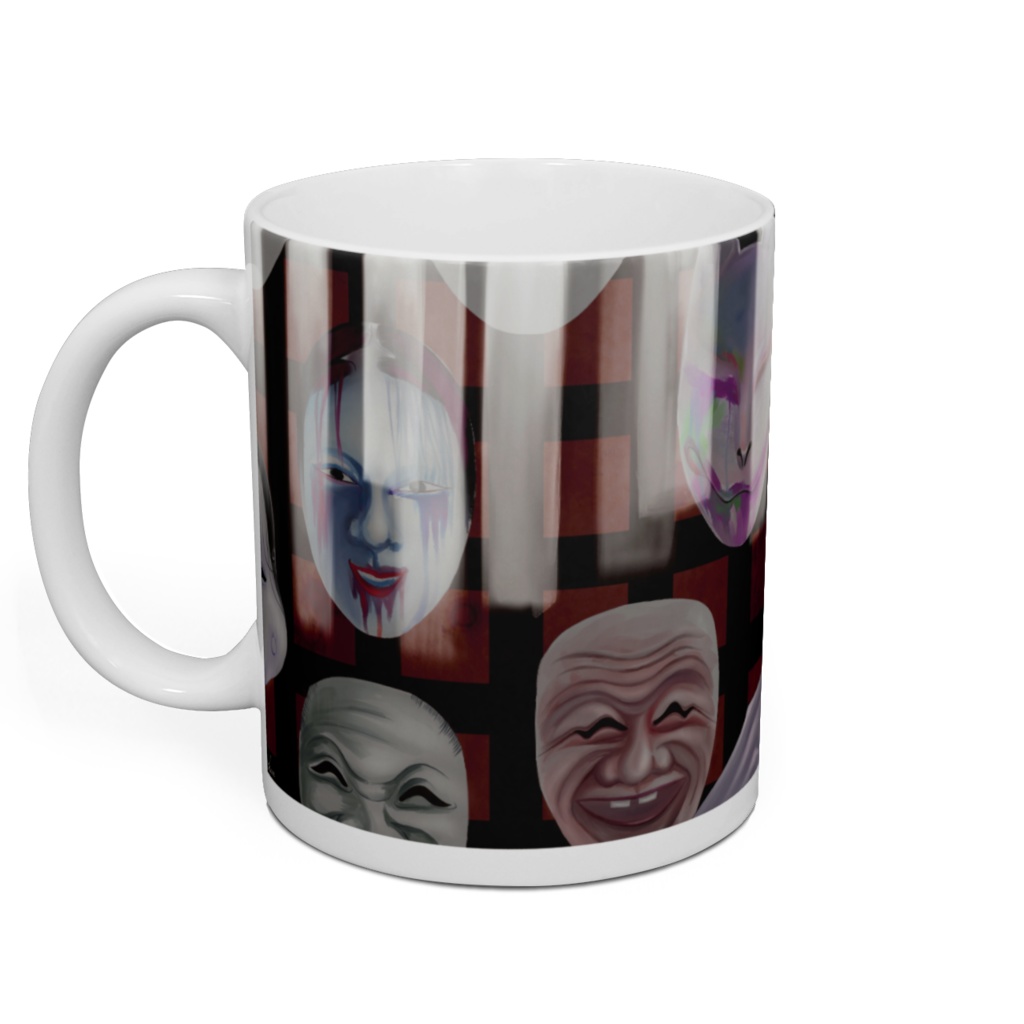 面売りのマグカップ