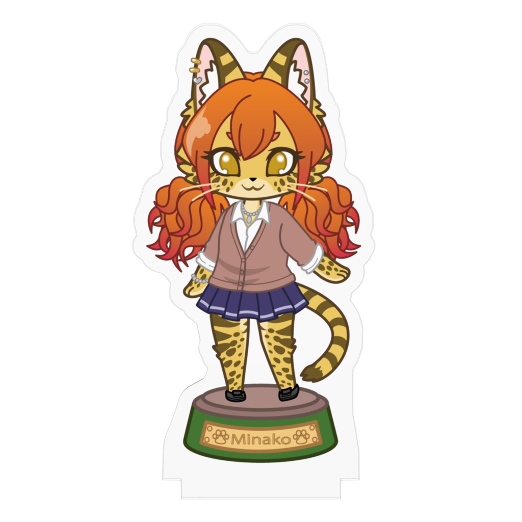 猫科JKアクリルフィギュア