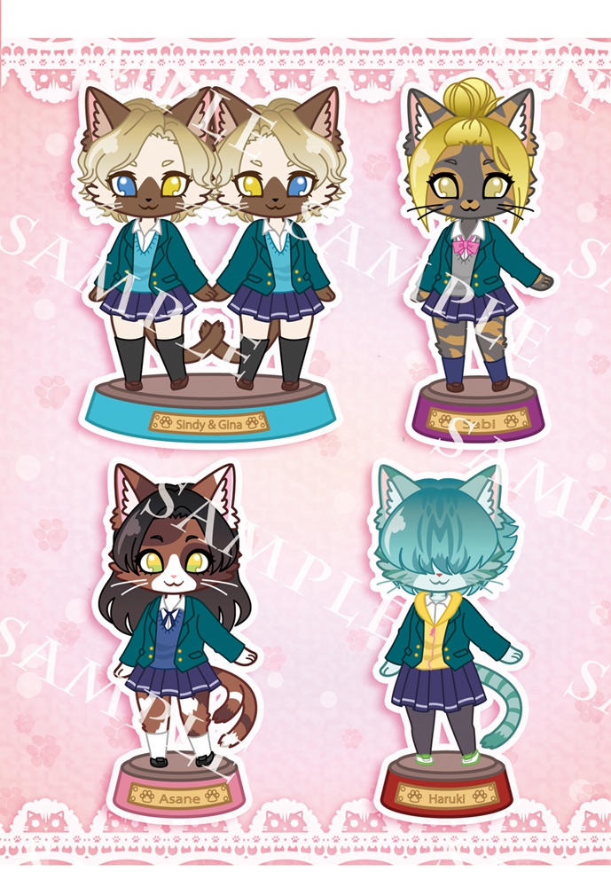 猫科JK◆集合ポストカード