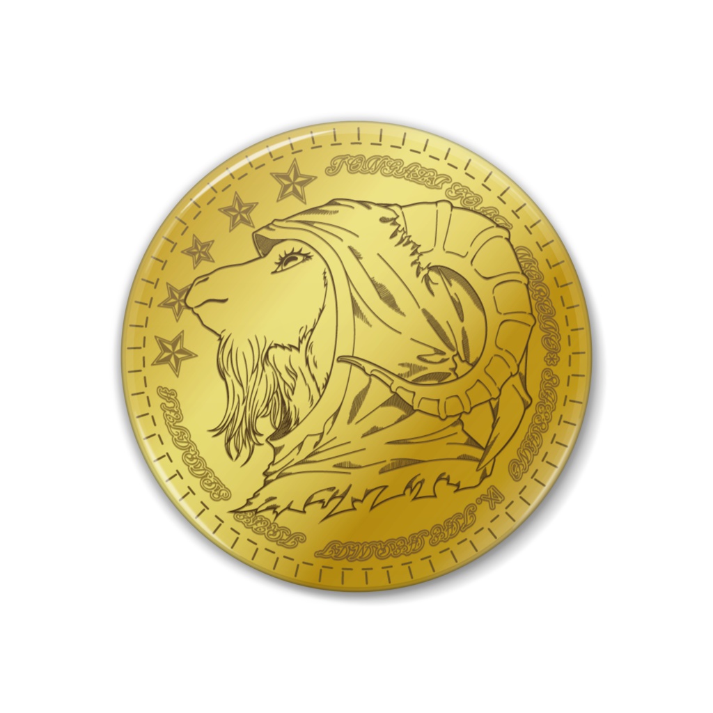 山羊ハーミット缶バッヂ