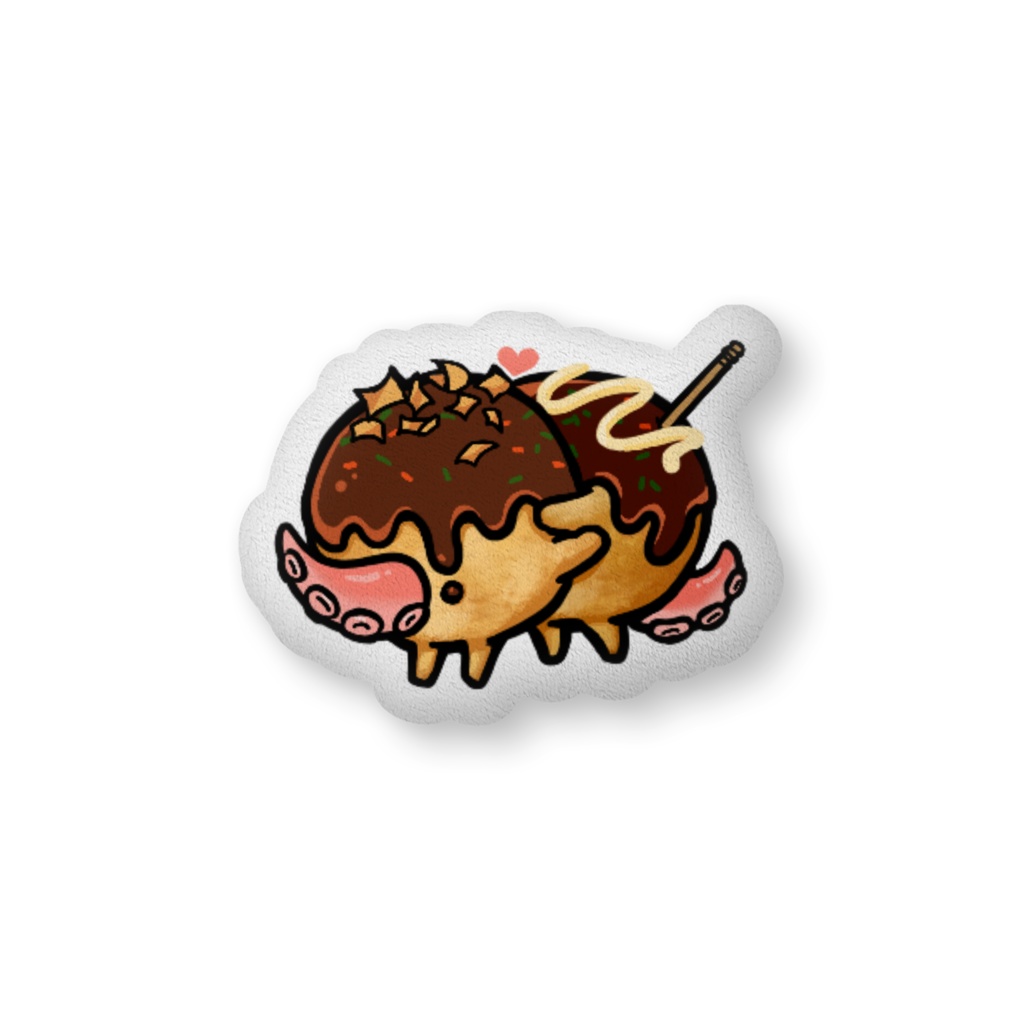 【新作】ぎゅっ!たこ焼きクッション