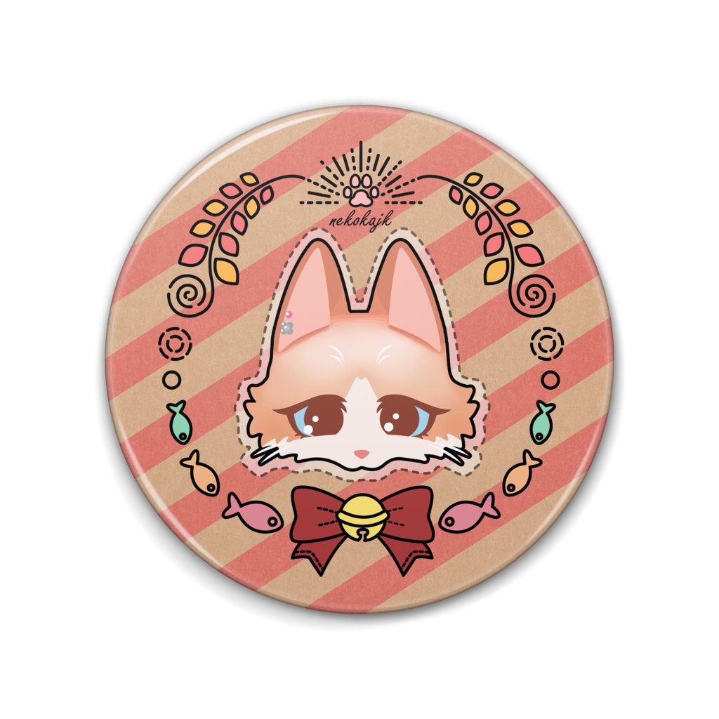 猫科JK缶バッジ