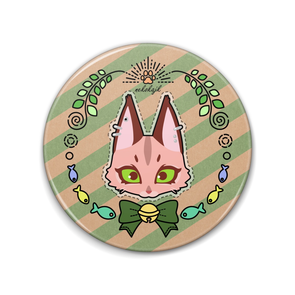 猫科JK缶バッジ