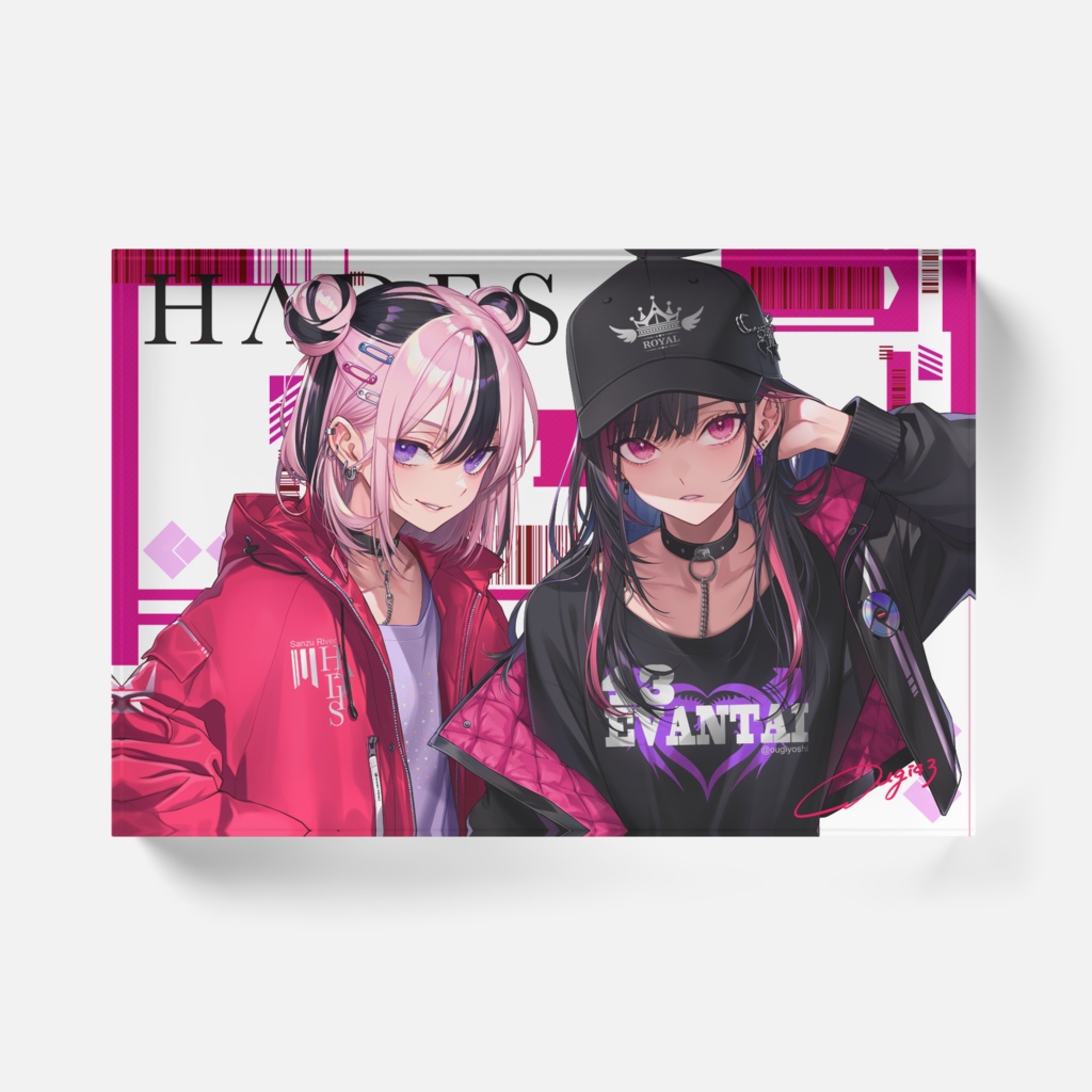 地雷女子-アクリルブロック(大)