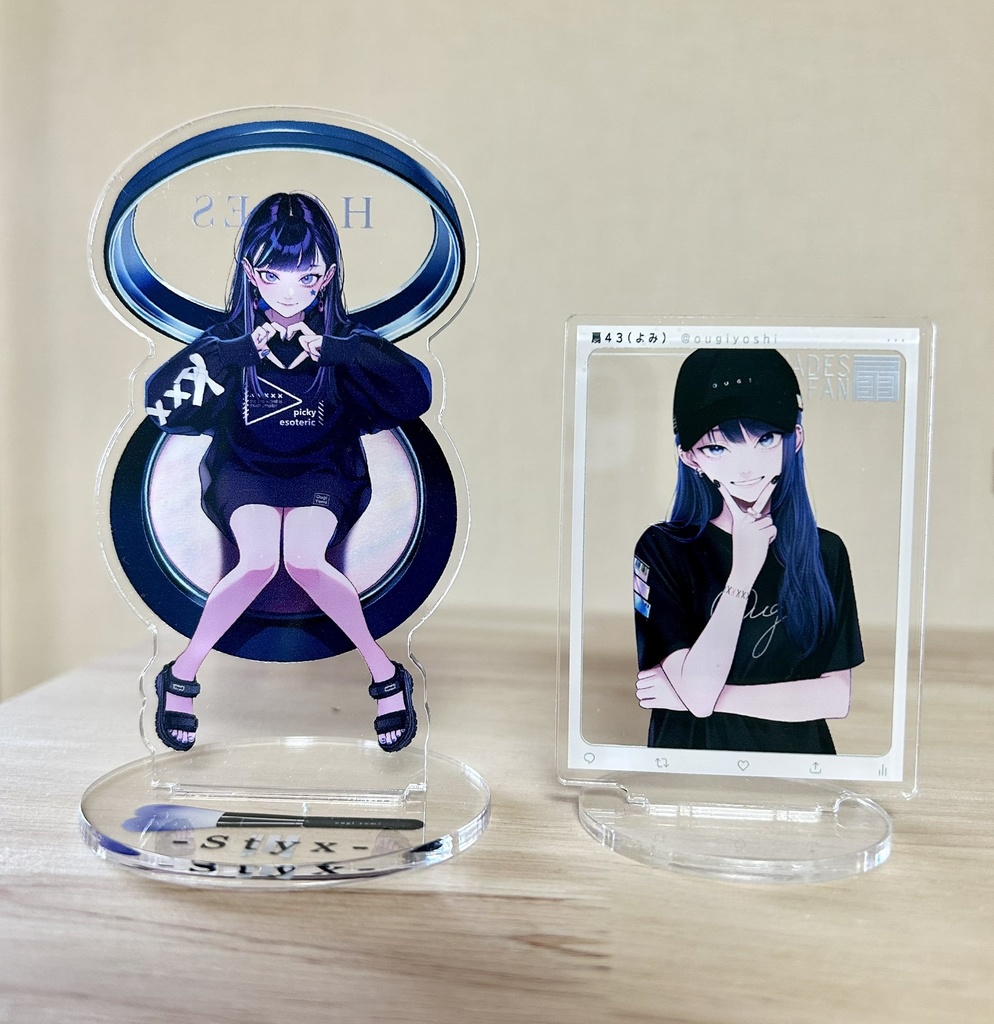 キャップ女子-アクスタ-S・M