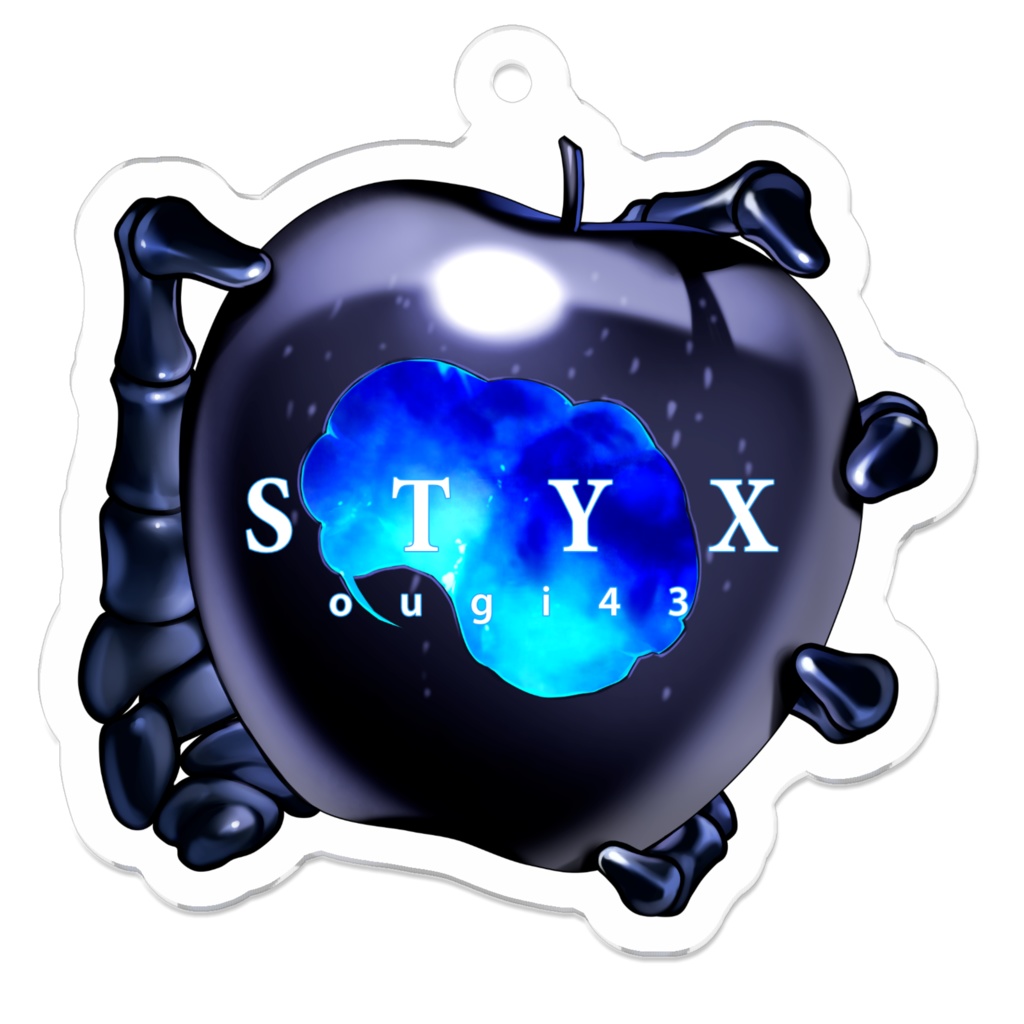 毒林檎・アクリルキーホルダー/S・M