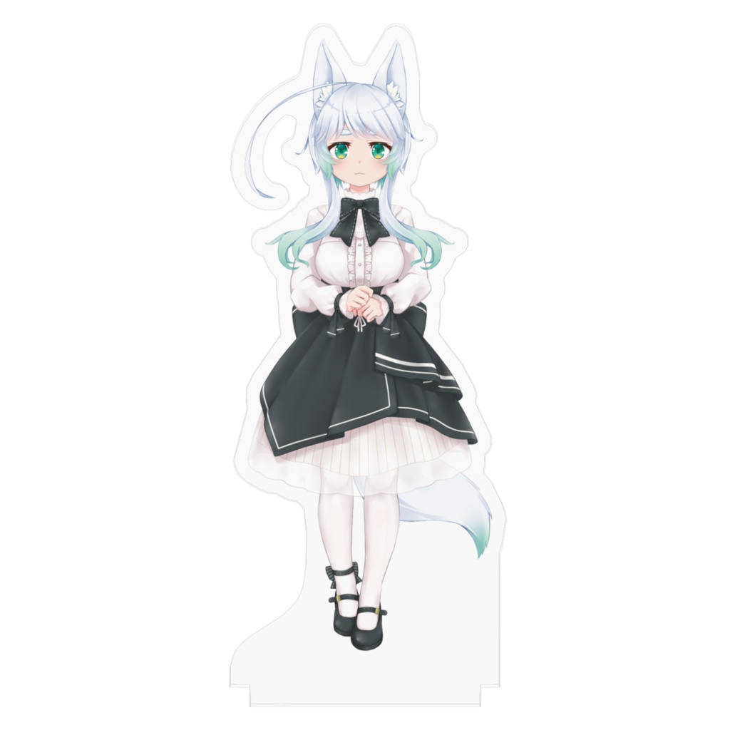 白銀狐みら アクリルフィギュア (サイズ 7cm・10cm)