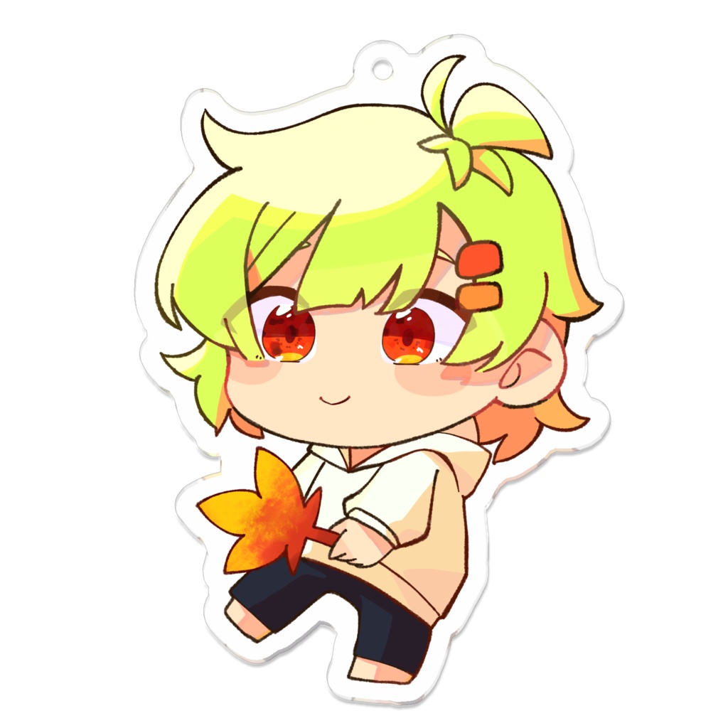 【アクリルキーホルダー】もみじのきりあき