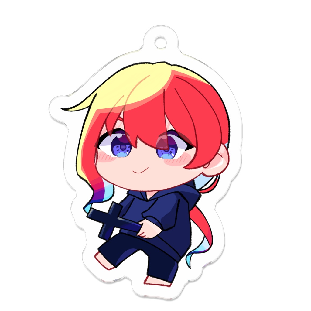 【アクリルキーホルダー】ちゅうにびょうのくろや